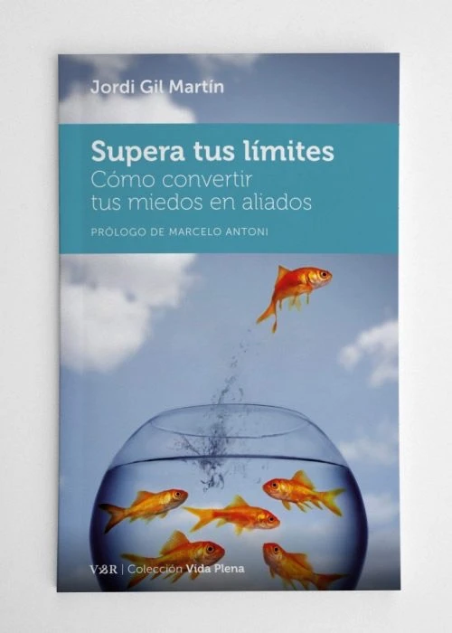 Cubierta real de Supera tus límites, de Jordi Gil Martín