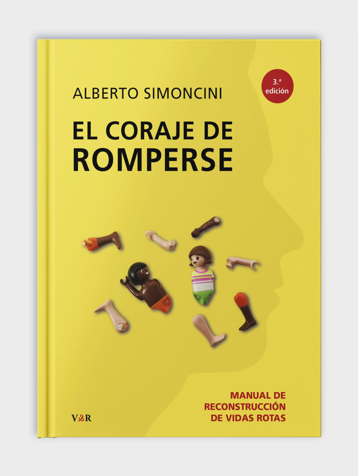 Cubierta real de El coraje de romperse, de Alberto Simoncini