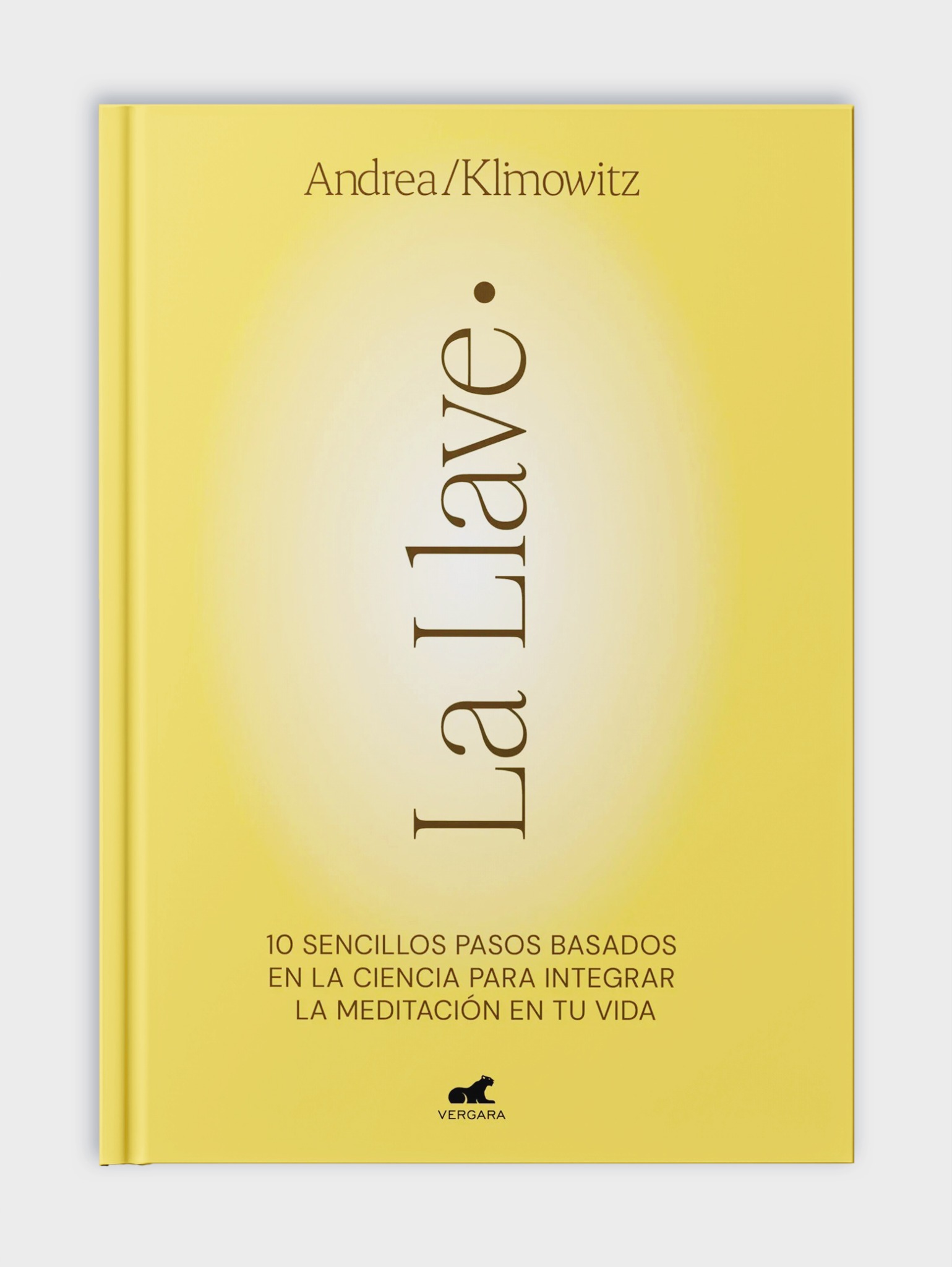 Cubierta real de La llave, de Andrea Klimowitz