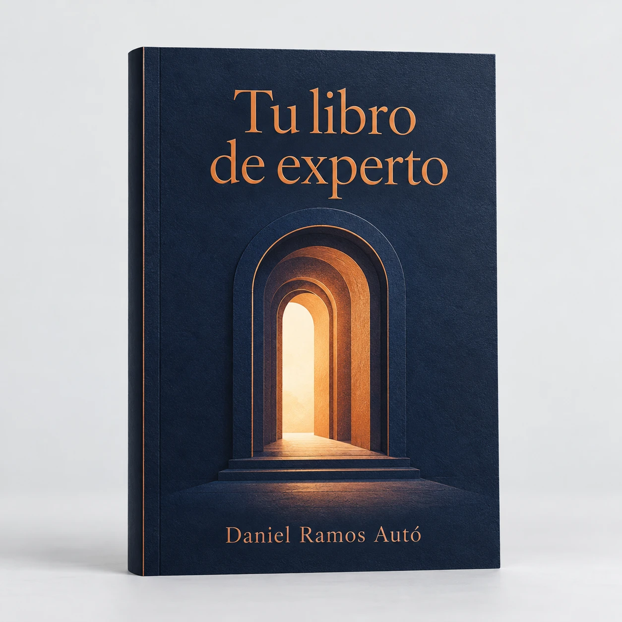 Mockup provisional del libro Tu libro de experto, de Daniel Ramos Autó
